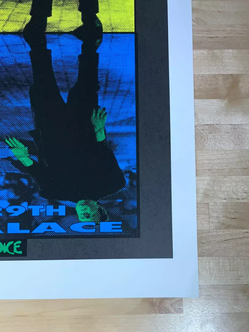 Marilyn Manson - 1995 Matt Getz Poster Hollywood, CA The Palace 1st Ed 7 Marilyn Manson - 1995 Matt Getz Poster Hollywood, CA The Palace 1st Ed