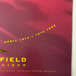 BGP 56 Soundgarden - 1992 Rex Ray Poster The Warfield Theatre San Fran 1st