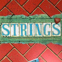 Billy Strings - 2021 Mike Tallman Poster New Orleans, LA 3/25 AP