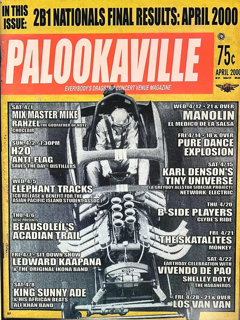 The Artworks MHP April - 2000 Poster Palookaville Santa Cruz, CA 1st 3 The Artworks MHP April - 2000 Poster Palookaville Santa Cruz, CA 1st