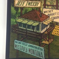 Traveler's Rest - 2018 Landland Poster Missoula, MT Big Sky Brewing Amphitheatre