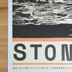 Sold Out Posters Gig Posters Rolling Stones - 2019 Poster No Filter Tour Jacksonville, FL