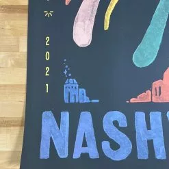 Sold Out Posters Gig Posters Rolling Stones - 2021 Poster Nashville, TN No Filter Tour