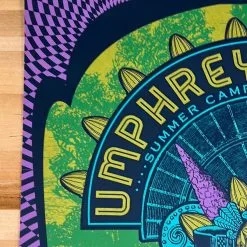 Umphrey's McGee - 2018 Status Serigraph Poster Summer Camp Festival Gig Posters