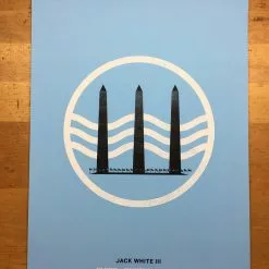 Jack White - 2018 Matthew Jacobson Poster Washington, DC The Anthem Night 2
