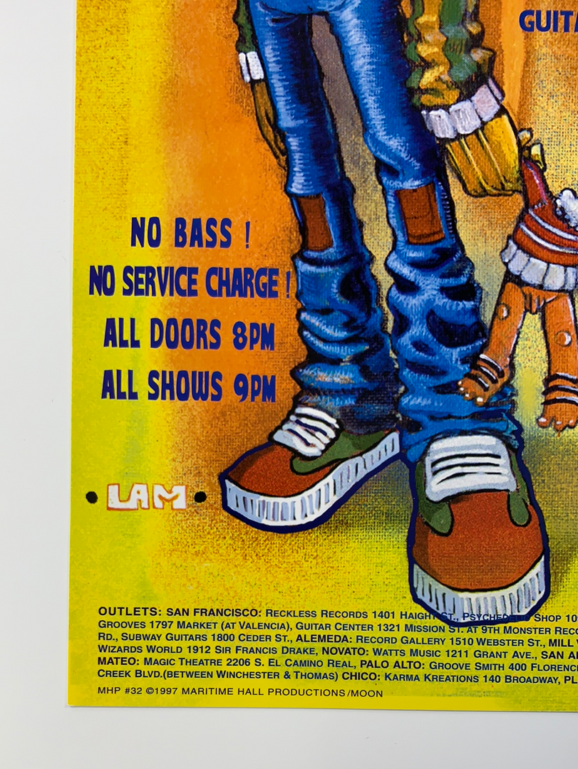 Sold Out Posters Gig Posters MHP 32 Maritime Hall - 1997 Poster July String Cheese Incident San Fran 1st 8 Sold Out Posters Gig Posters MHP 32 Maritime Hall - 1997 Poster July String Cheese Incident San Fran 1st