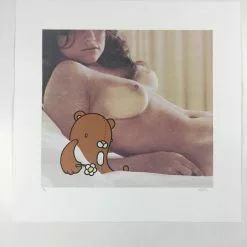 Art Prints Untitled (Bear Boobs) - 2008 Mike Budai Poster Art Print