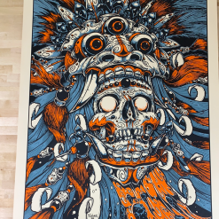 Bali Skull - 2009 Jeral Tidwell Poster Art Print 1st Edition Art Prints 9 Bali Skull - 2009 Jeral Tidwell Poster Art Print 1st Edition Art Prints