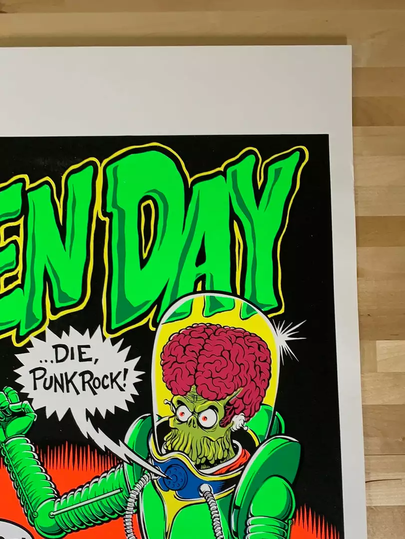 Gig Posters Green Day - 1995 Chris Coop Poster Los Angeles, CA 1st Olympic Auditorium 6 Gig Posters Green Day - 1995 Chris Coop Poster Los Angeles, CA 1st Olympic Auditorium