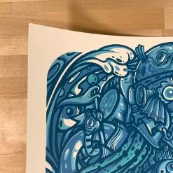 Gig Posters Phish - 2021 Drew Millward Poster LP On LP Waves Ed