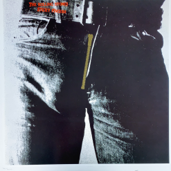 Sold Out Posters Gig Posters Rolling Stones - 1994 Official Poster Vintage Sticky Fingers X/5000