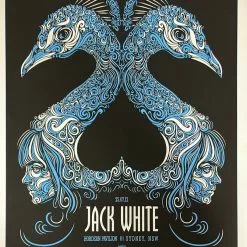 Jack White - 2012 Todd Slater Poster Sydney, Australia