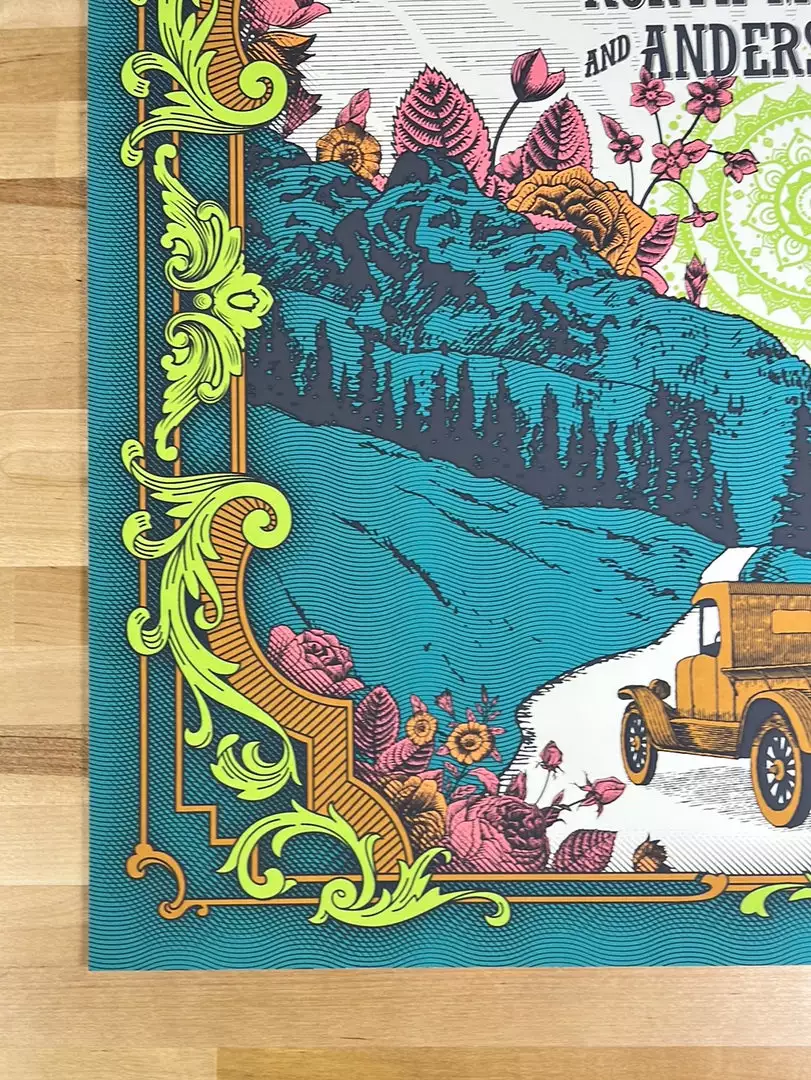 JJ Grey & Mofro - 2017 Derek Hatfield Poster Red Rocks Morrison, CO 8 JJ Grey & Mofro - 2017 Derek Hatfield Poster Red Rocks Morrison, CO