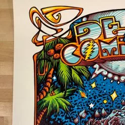 Dead & Company - 2020 AJ Masthay Poster Rivera Cancun Mexico Gig Posters