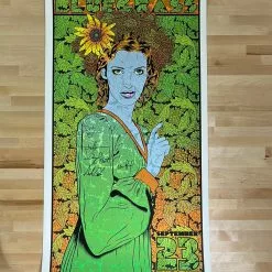 Colorado Greensky Bluegrass - 2017 Chuck Sperry Poster Red Rocks Morrison, CO AUTOGRAPHED