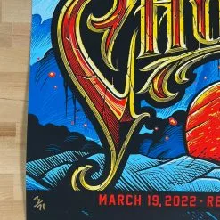 Eric Church - 2022 Maxx242 Poster Green Bay, WI 3/19 Gig Posters 13 Eric Church - 2022 Maxx242 Poster Green Bay, WI 3/19 Gig Posters