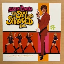Sold Out Posters Gig Posters Austin Powers The Spy Who Shagged Me - 1999 Original Vinyl Poster Insert 12.25x12.25 Record Art