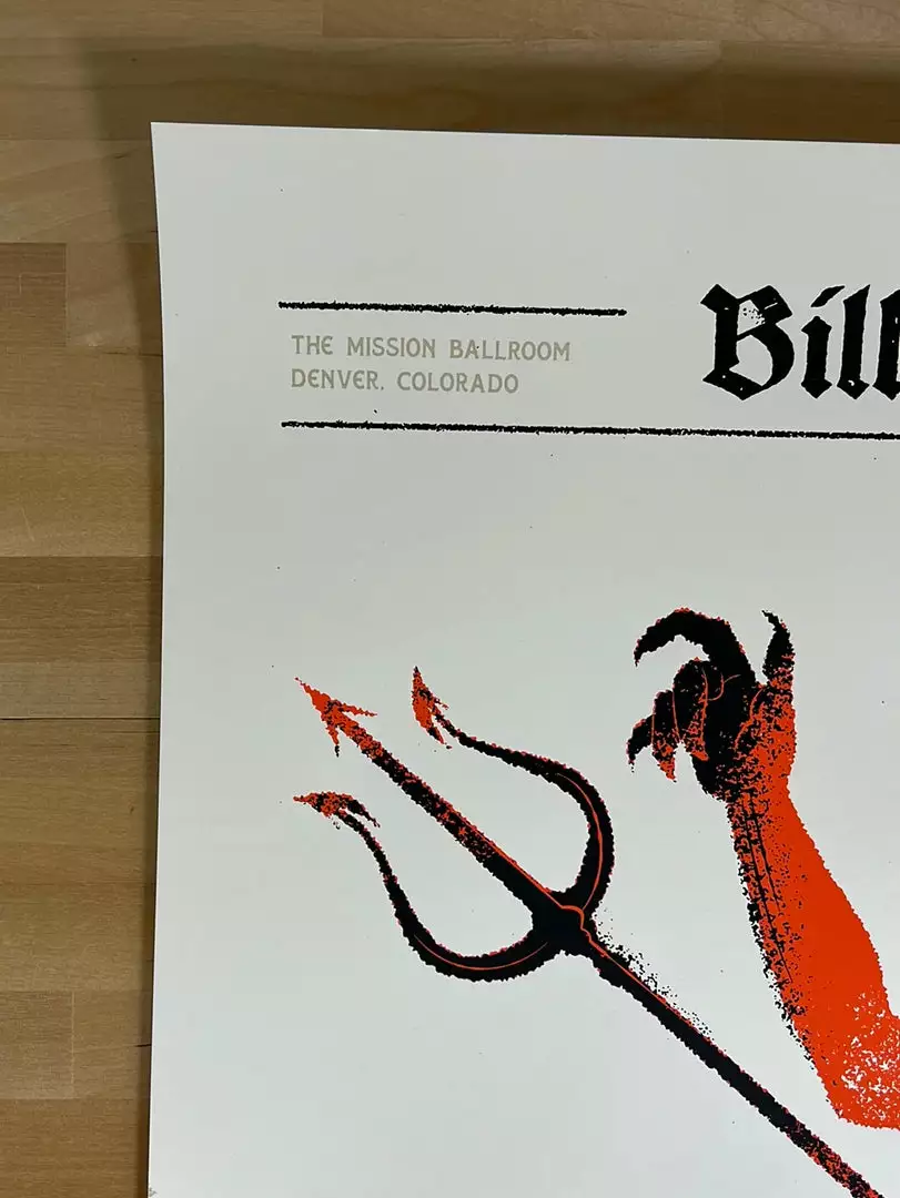 Billy Strings - 2021 Delicious Design League Poster Denver, CO 10/16 AP Colorado 5 Billy Strings - 2021 Delicious Design League Poster Denver, CO 10/16 AP Colorado