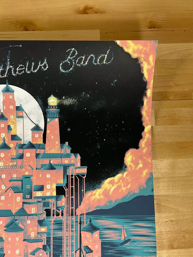 Gig Posters Dave Matthews Band - 2021 Paul Kreizenbeck Poster Clarkston, MI 6 Gig Posters Dave Matthews Band - 2021 Paul Kreizenbeck Poster Clarkston, MI