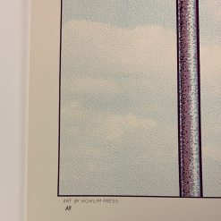 Kings Of Leon - 2017 Tyler Skaggs Poster Cincinnati, OH Riverbend