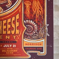 Half Hazzard Press String Cheese Incident - 2019 Half Hazard Poster Red Rocks Morrison, CO Colorado 12 Half Hazzard Press String Cheese Incident - 2019 Half Hazard Poster Red Rocks Morrison, CO Colorado