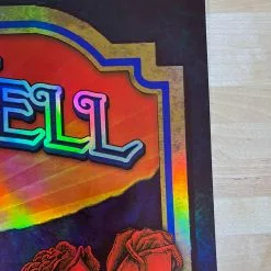 Grateful Dead - 2015 Brian Carroll Poster Fare Thee Well FOIL (pinholes) 11 Grateful Dead - 2015 Brian Carroll Poster Fare Thee Well FOIL (pinholes)