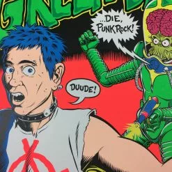 Green Day - 1995 Chris Coop Poster Los Angeles, CA S/N Olympic Auditorium