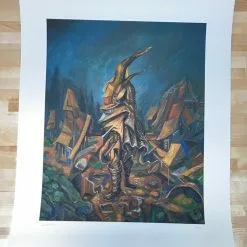 The Soldier - 2021 David Welker Poster, Art Print