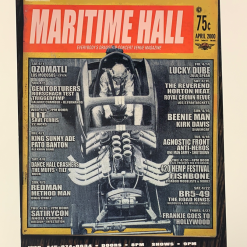 Ron Donovan MHP 89 Method Man Redman - 2000 Poster Maritime Hall San Fran 1st