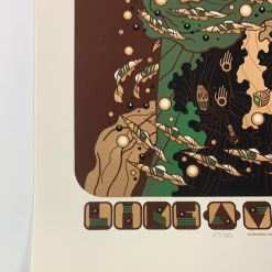 Like A Villain - 2014 Guy Burwell Poster S/N Gig Posters 13 Like A Villain - 2014 Guy Burwell Poster S/N Gig Posters