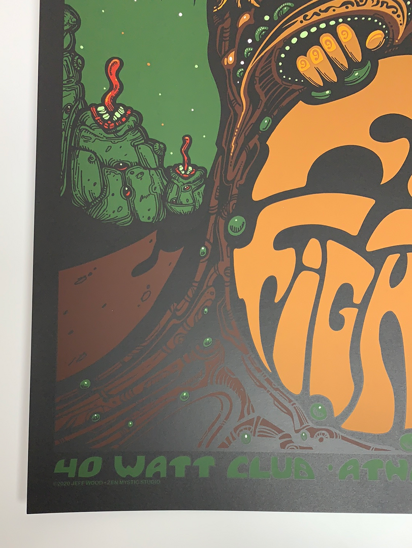 Gig Posters Foo Fighters - 2020 Jeff Wood Poster Athens, GA 40 Watt Club 8 Gig Posters Foo Fighters - 2020 Jeff Wood Poster Athens, GA 40 Watt Club