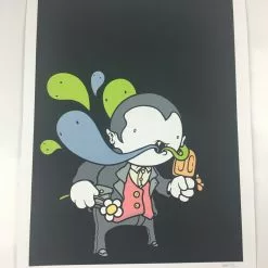 Untitled (Psych Drac) - 2008 Mike Budai Poster Art Print Art Prints