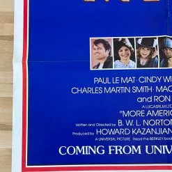 Sold Out Posters More American Graffiti - 1979 Original One Sheet Poster Movie Cinema Ron Howard Movie/TV Posters