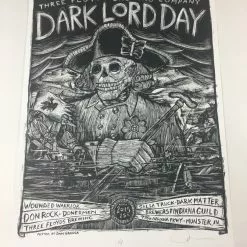 Dark Lord Day - 2015 Dan Grzeca Poster Munster, IN Three Floyds Brewery Variant Gig Posters