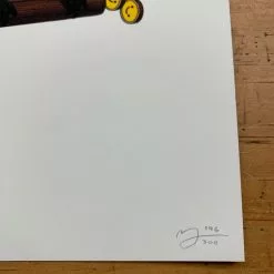 Fat Bird - 2019 Mike Mitchell Poster Wire-tailed Manakin 1st Art Prints