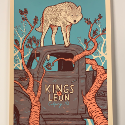 Kings Of Leon - 2017 Dan Grissom Poster Calgary, AB Scotiabank Gig Posters