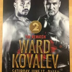 Sold Out Posters Boxing - 2017 Ward Vs Kovalev 2 Poster