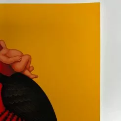 Fat Bird - 2020 Mike Mitchell Poster Yellow Fronted Woodpecker Yellow Variant 11 Fat Bird - 2020 Mike Mitchell Poster Yellow Fronted Woodpecker Yellow Variant