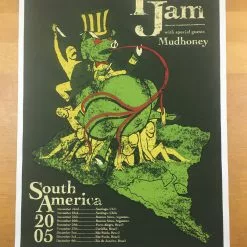 Gig Posters Pearl Jam - 2005 Brad Klausen Poster South America