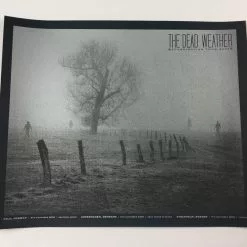 Gig Posters The Dead Weather - 2009 Todd Slater Poster Scandinavian Tour