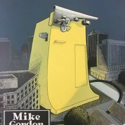 Mike Gordon - 2015 Justin Santora Poster Buffalo, NY The Town Ballroom