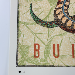 Built To Spill - 2016 Fugscreens Studios Poster Chicago, IL Thalia Hall