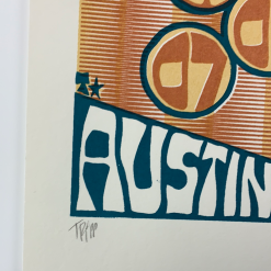 Gig Posters Widespread Panic - 2007 Tripp Poster Austin, TX Backyard