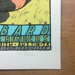 Gig Posters Stereogum Range Life - 2010 Jay Ryan Poster Austin, TX The Parish