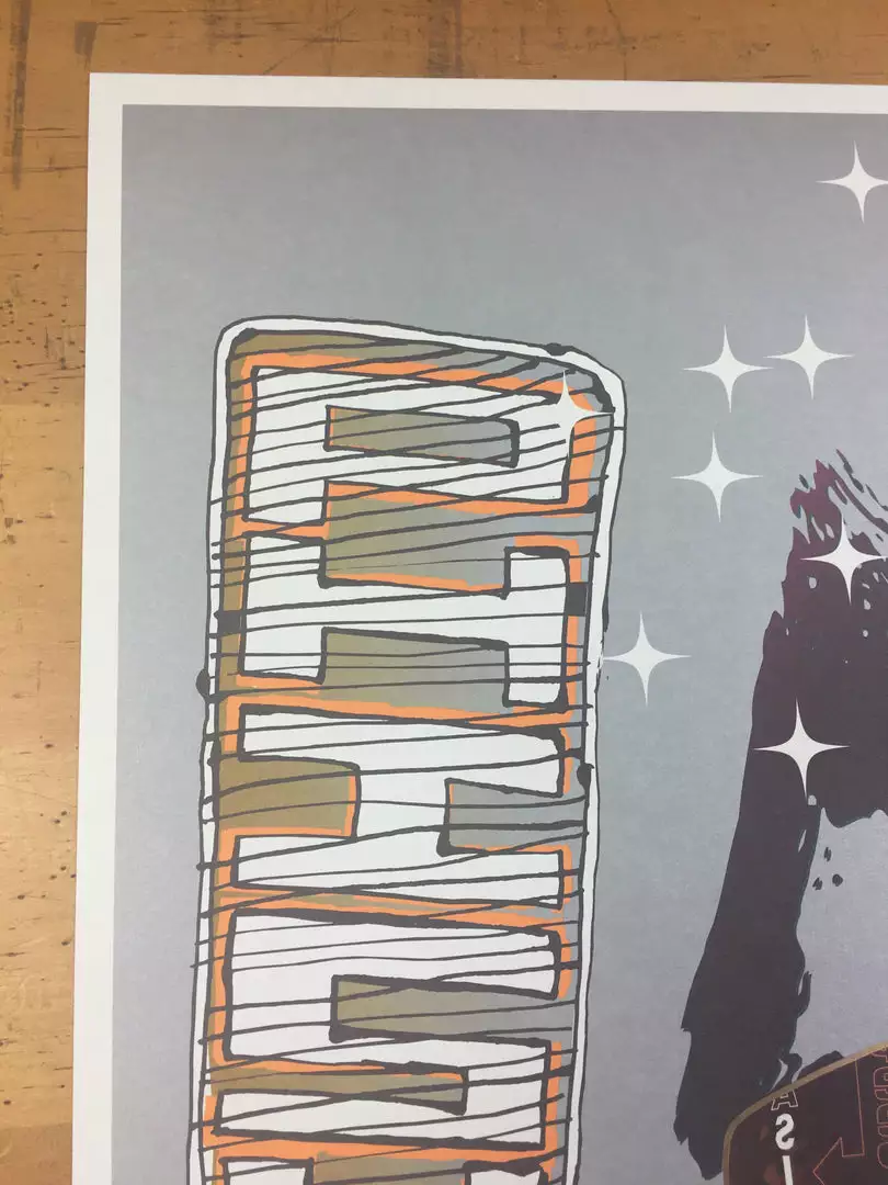 Gig Posters Phish - 2000 Jager Kemp Poster Las Vegas, NV Thomas And Mack Center 9 Gig Posters Phish - 2000 Jager Kemp Poster Las Vegas, NV Thomas And Mack Center