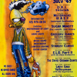 Sold Out Posters Gig Posters MHP 32 Maritime Hall - 1997 Poster July String Cheese Incident San Fran 1st