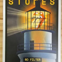 Sold Out Posters Gig Posters Rolling Stones - 2019 Poster No Filter Tour Foxborough, MA 9 Sold Out Posters Gig Posters Rolling Stones - 2019 Poster No Filter Tour Foxborough, MA