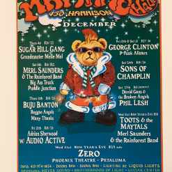 Kathie Hughston Gig Posters MHP 41 George Clinton - 1997 Poster Maritime Hall San Fran 1st