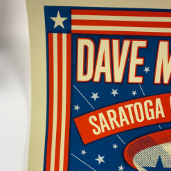 Dave Matthews Band - 2020 Methane Poster Saratoga Springs VOTE Gig Posters