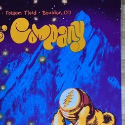 Dead & Company - 2019 James Flames Poster Boulder, CO Folsom Field 1st